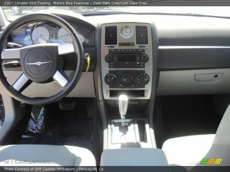 Marine Blue Pearlcoat / Dark Slate Gray/Light Slate Gray 2007 Chrysler 300 Touring