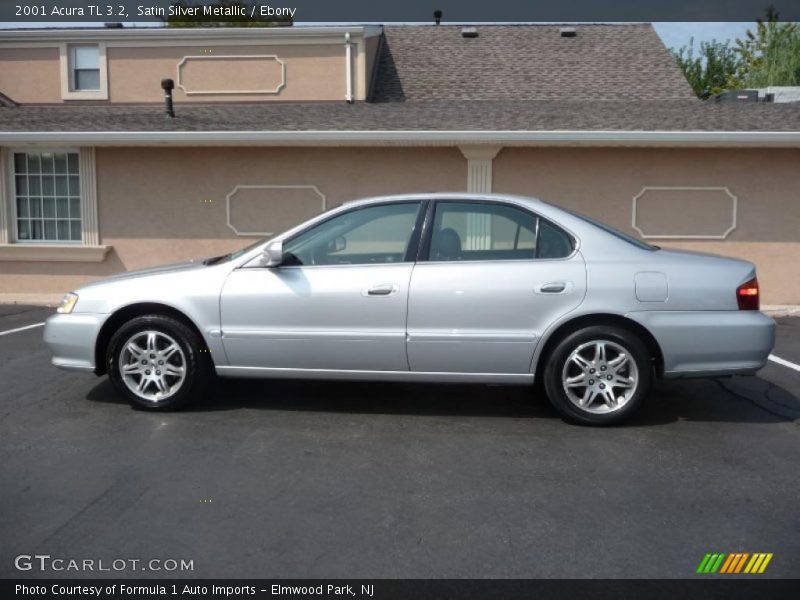 Satin Silver Metallic / Ebony 2001 Acura TL 3.2