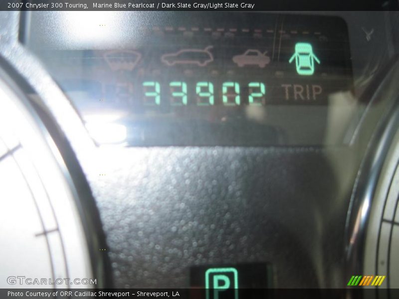 Marine Blue Pearlcoat / Dark Slate Gray/Light Slate Gray 2007 Chrysler 300 Touring