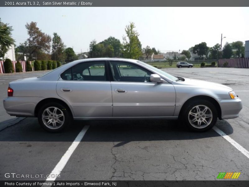 Satin Silver Metallic / Ebony 2001 Acura TL 3.2