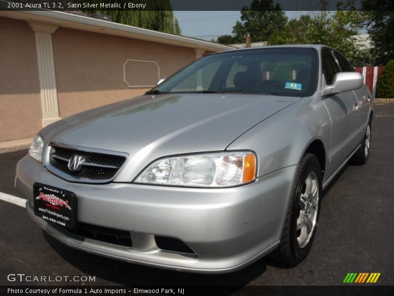 Satin Silver Metallic / Ebony 2001 Acura TL 3.2