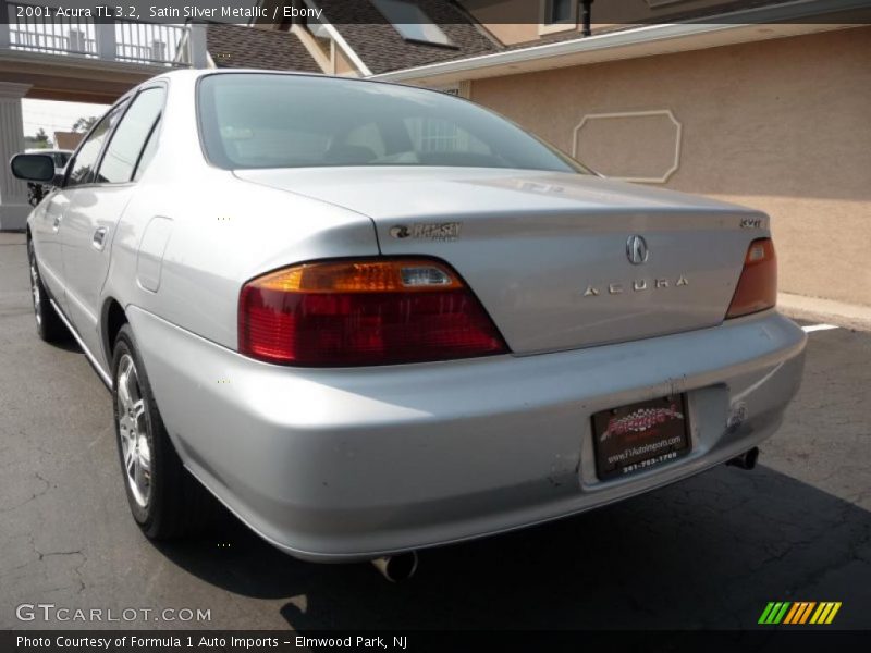 Satin Silver Metallic / Ebony 2001 Acura TL 3.2