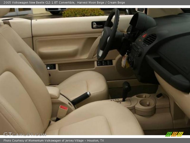 Harvest Moon Beige / Cream Beige 2005 Volkswagen New Beetle GLS 1.8T Convertible