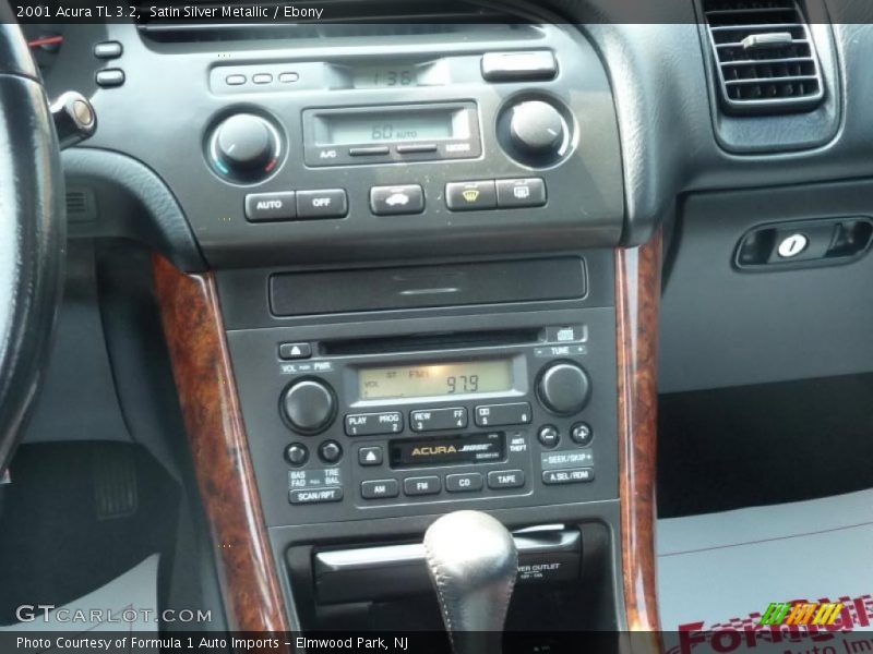 Satin Silver Metallic / Ebony 2001 Acura TL 3.2
