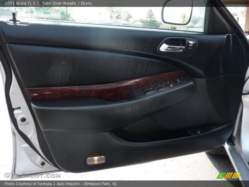Satin Silver Metallic / Ebony 2001 Acura TL 3.2