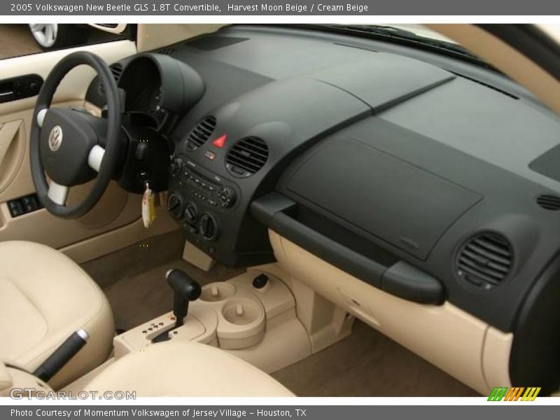 Harvest Moon Beige / Cream Beige 2005 Volkswagen New Beetle GLS 1.8T Convertible