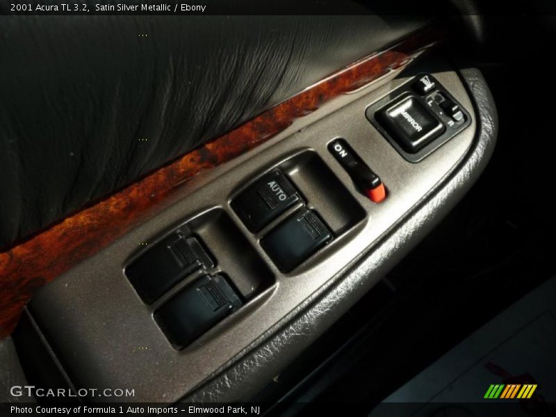 Satin Silver Metallic / Ebony 2001 Acura TL 3.2