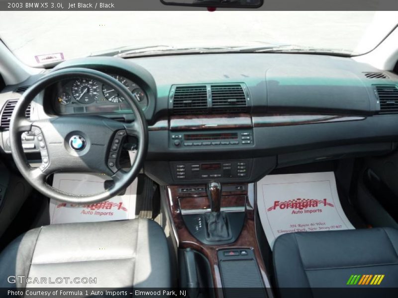 Jet Black / Black 2003 BMW X5 3.0i