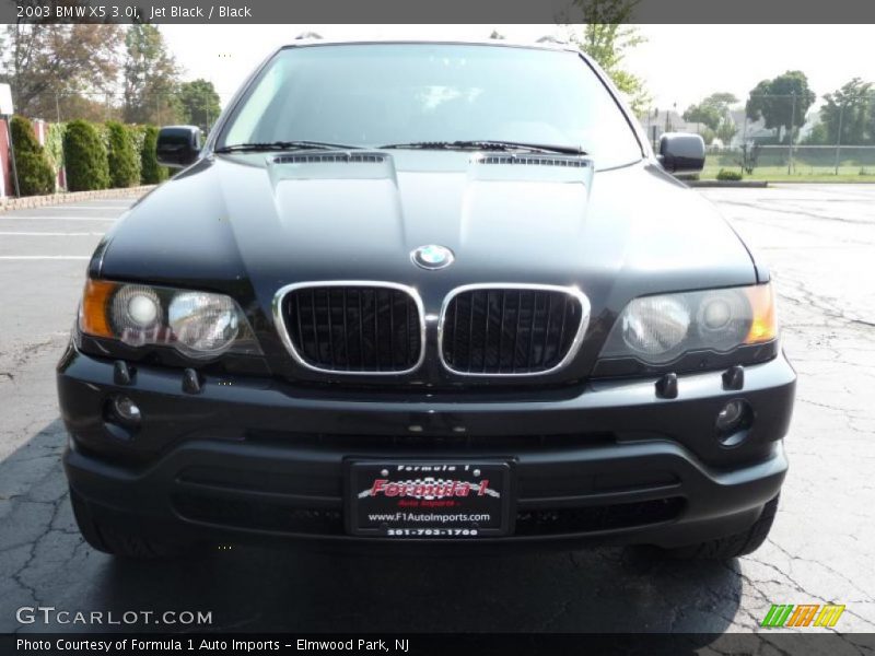 Jet Black / Black 2003 BMW X5 3.0i