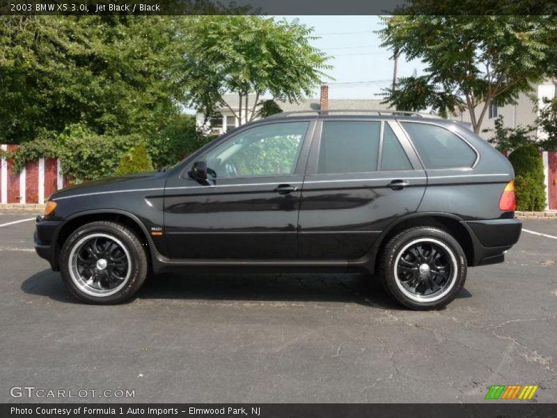 Jet Black / Black 2003 BMW X5 3.0i
