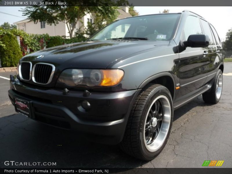 Jet Black / Black 2003 BMW X5 3.0i