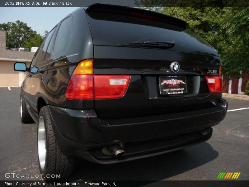 Jet Black / Black 2003 BMW X5 3.0i