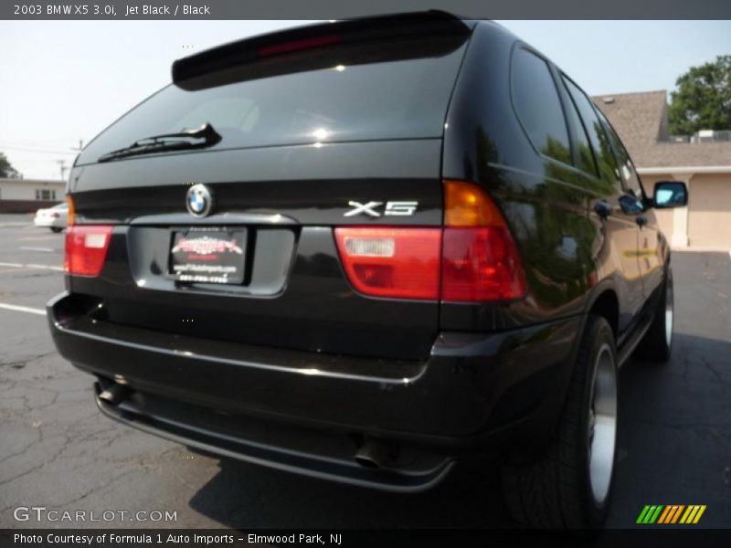 Jet Black / Black 2003 BMW X5 3.0i