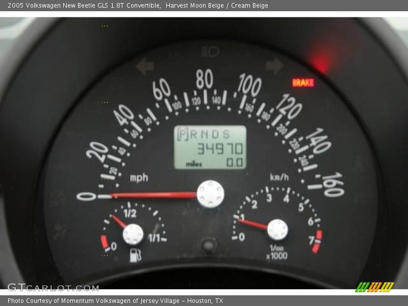 Harvest Moon Beige / Cream Beige 2005 Volkswagen New Beetle GLS 1.8T Convertible