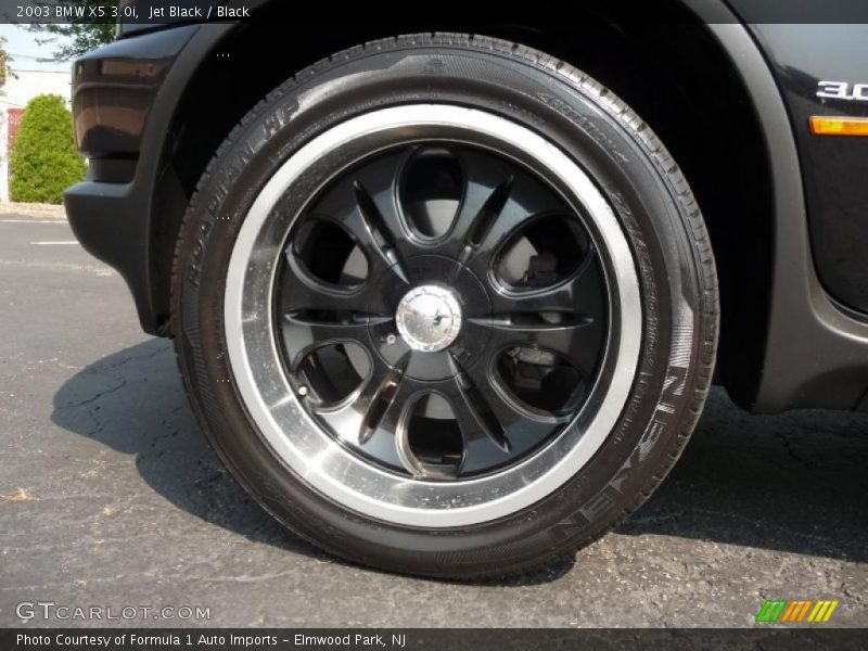 Jet Black / Black 2003 BMW X5 3.0i