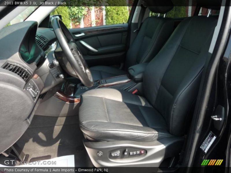Jet Black / Black 2003 BMW X5 3.0i