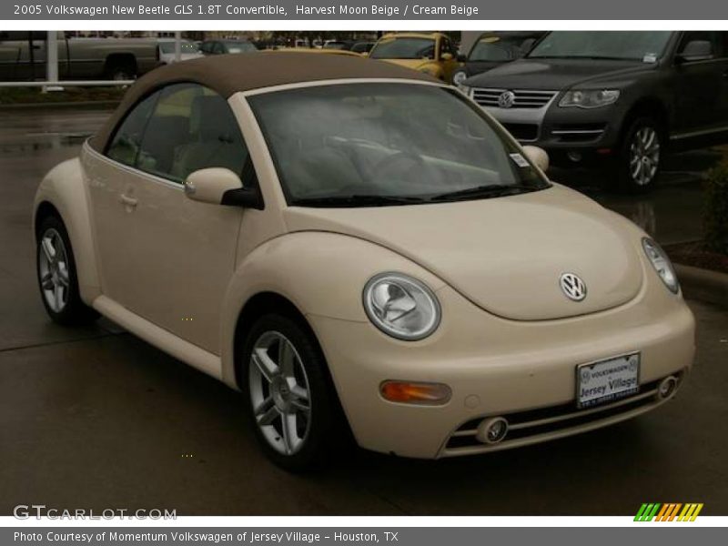 Harvest Moon Beige / Cream Beige 2005 Volkswagen New Beetle GLS 1.8T Convertible