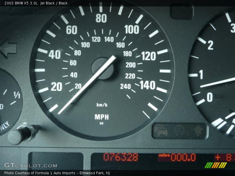 Jet Black / Black 2003 BMW X5 3.0i