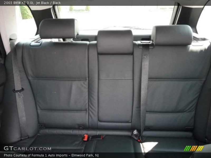 Jet Black / Black 2003 BMW X5 3.0i