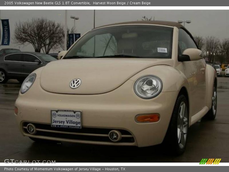 Harvest Moon Beige / Cream Beige 2005 Volkswagen New Beetle GLS 1.8T Convertible