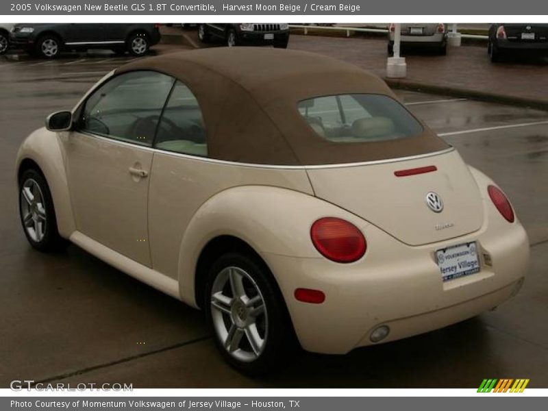 Harvest Moon Beige / Cream Beige 2005 Volkswagen New Beetle GLS 1.8T Convertible