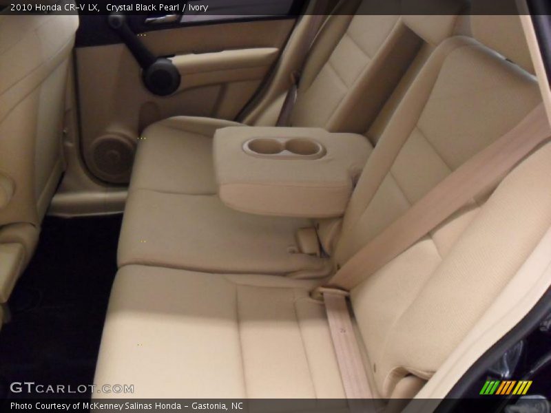 Crystal Black Pearl / Ivory 2010 Honda CR-V LX