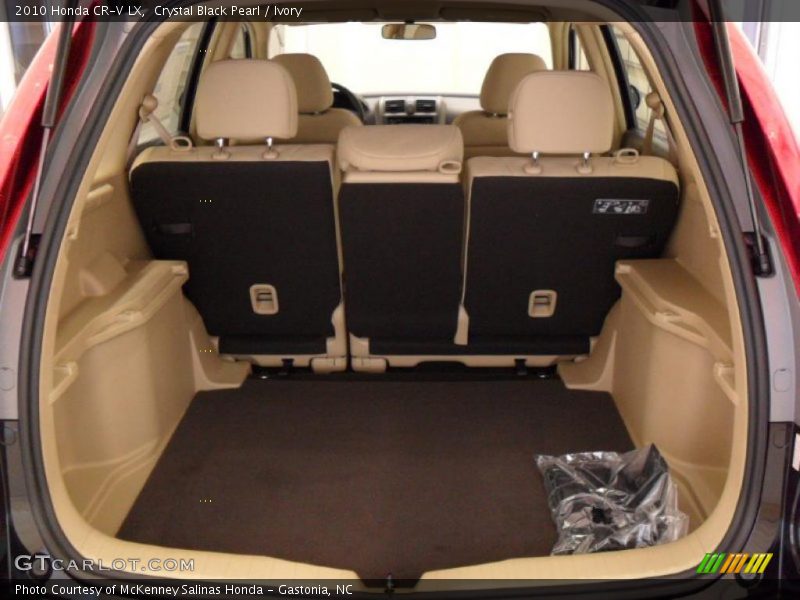 Crystal Black Pearl / Ivory 2010 Honda CR-V LX