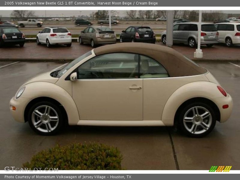 Harvest Moon Beige / Cream Beige 2005 Volkswagen New Beetle GLS 1.8T Convertible