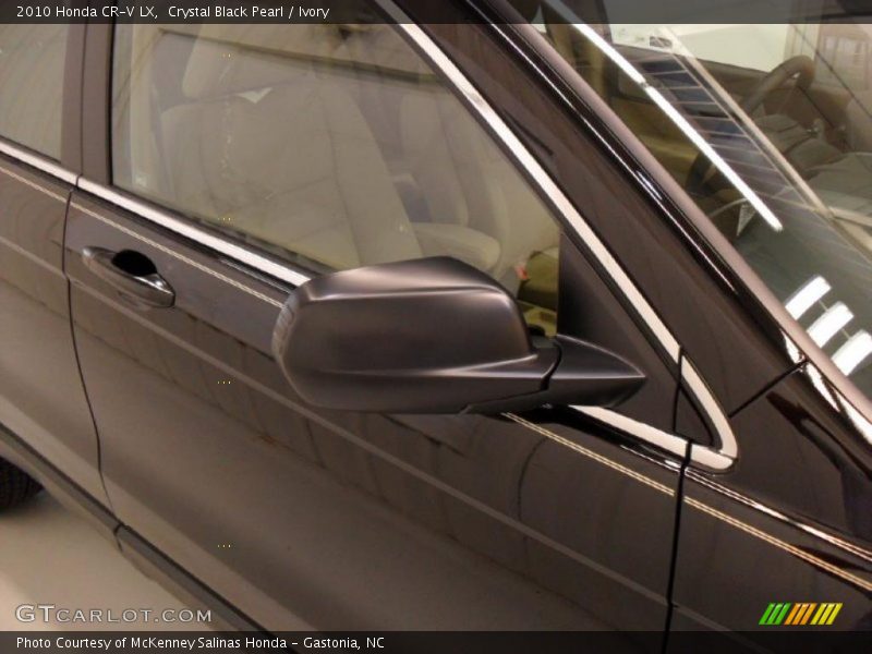 Crystal Black Pearl / Ivory 2010 Honda CR-V LX