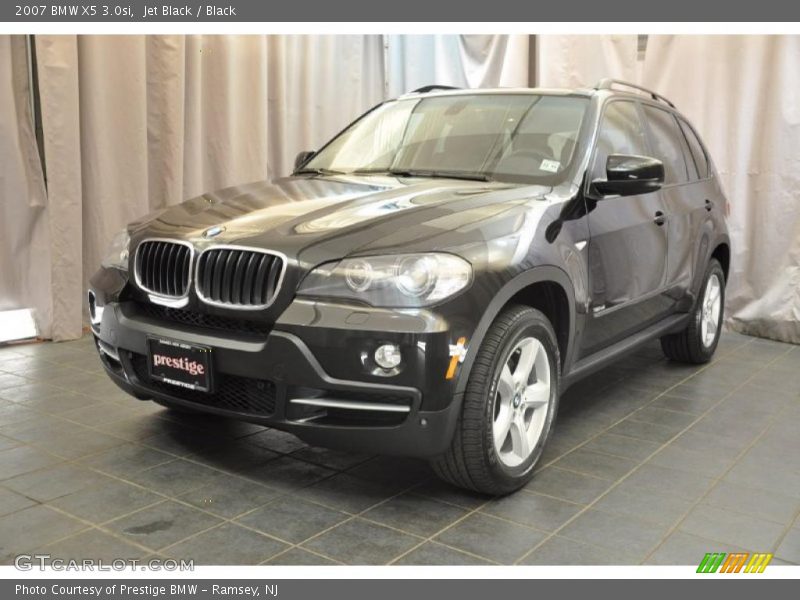 Jet Black / Black 2007 BMW X5 3.0si