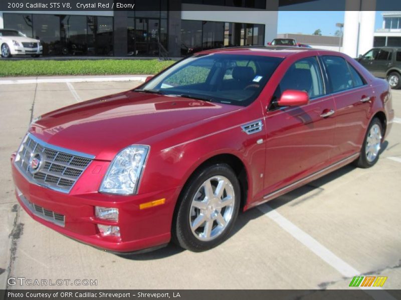 Crystal Red / Ebony 2009 Cadillac STS V8