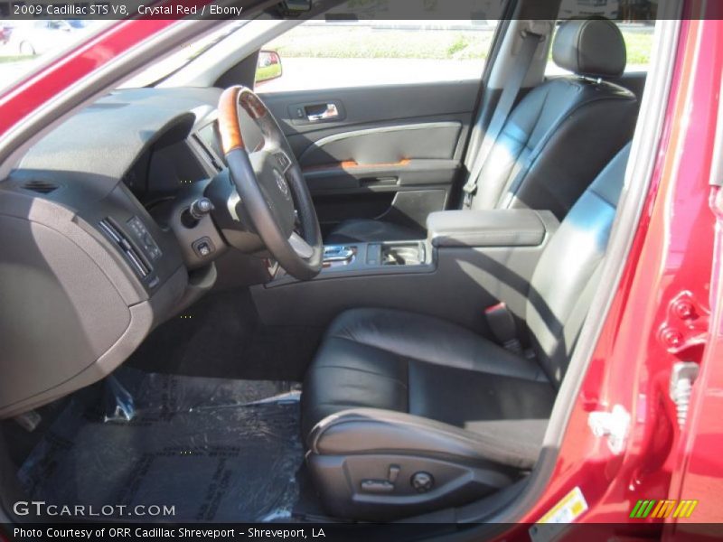 Crystal Red / Ebony 2009 Cadillac STS V8