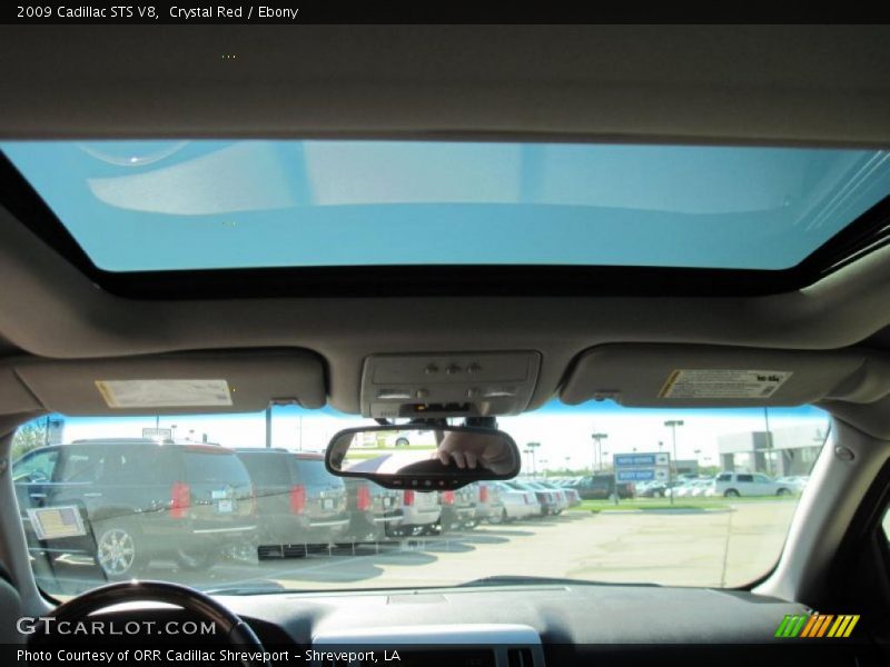 Crystal Red / Ebony 2009 Cadillac STS V8