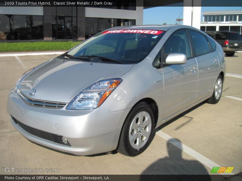 Classic Silver Metallic / Dark Gray 2009 Toyota Prius Hybrid