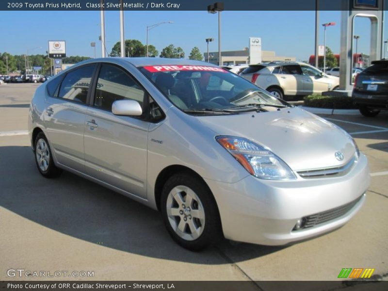 Classic Silver Metallic / Dark Gray 2009 Toyota Prius Hybrid