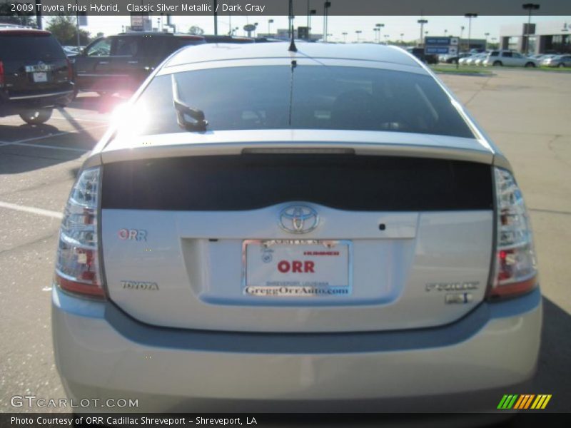 Classic Silver Metallic / Dark Gray 2009 Toyota Prius Hybrid