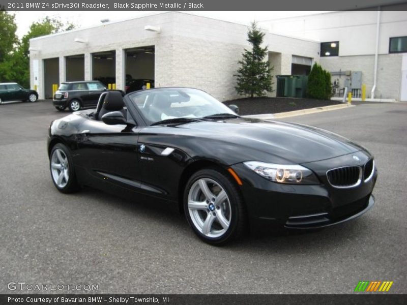 Black Sapphire Metallic / Black 2011 BMW Z4 sDrive30i Roadster