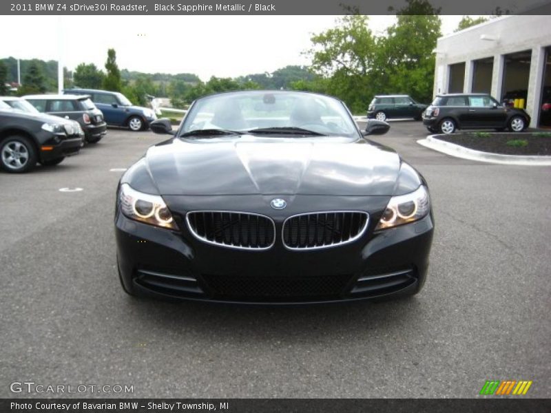 Black Sapphire Metallic / Black 2011 BMW Z4 sDrive30i Roadster