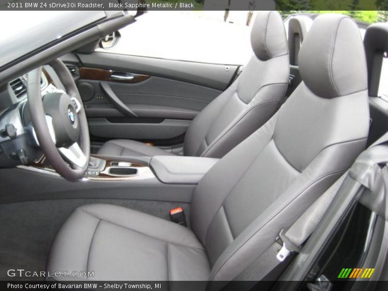 Black Sapphire Metallic / Black 2011 BMW Z4 sDrive30i Roadster