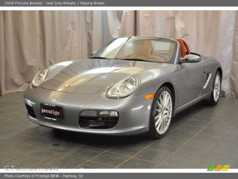 Seal Grey Metallic / Natural Brown 2006 Porsche Boxster