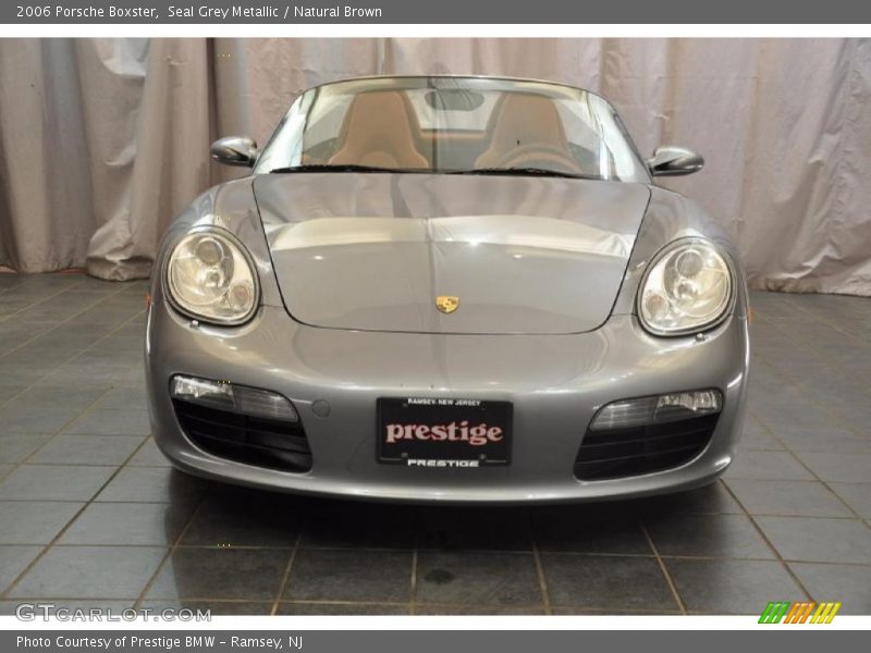 Seal Grey Metallic / Natural Brown 2006 Porsche Boxster