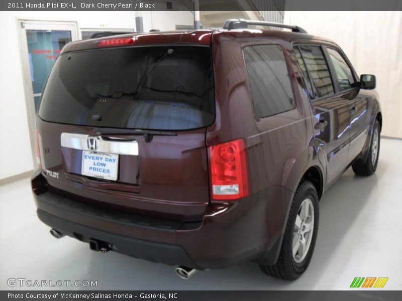 Dark Cherry Pearl / Black 2011 Honda Pilot EX-L