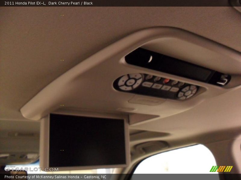 Dark Cherry Pearl / Black 2011 Honda Pilot EX-L
