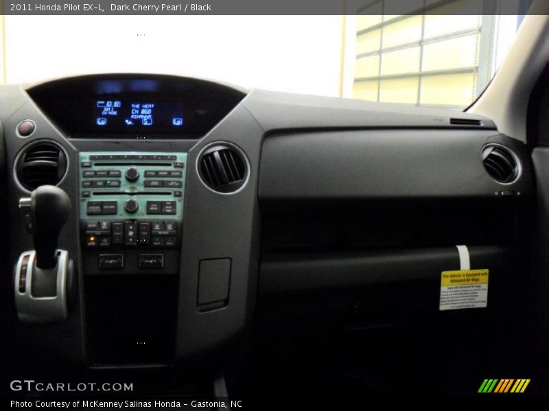 Dark Cherry Pearl / Black 2011 Honda Pilot EX-L