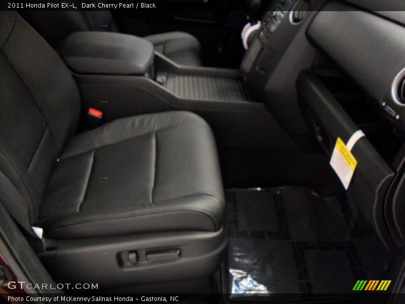 Dark Cherry Pearl / Black 2011 Honda Pilot EX-L