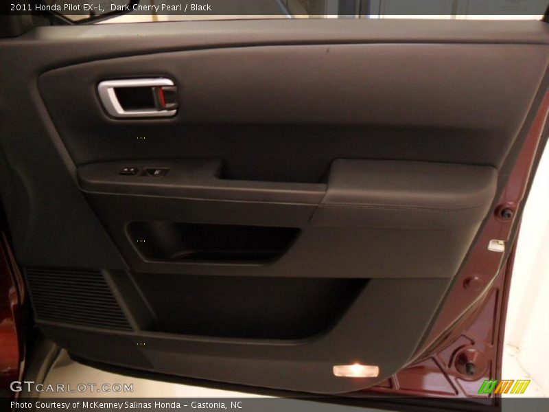 Dark Cherry Pearl / Black 2011 Honda Pilot EX-L