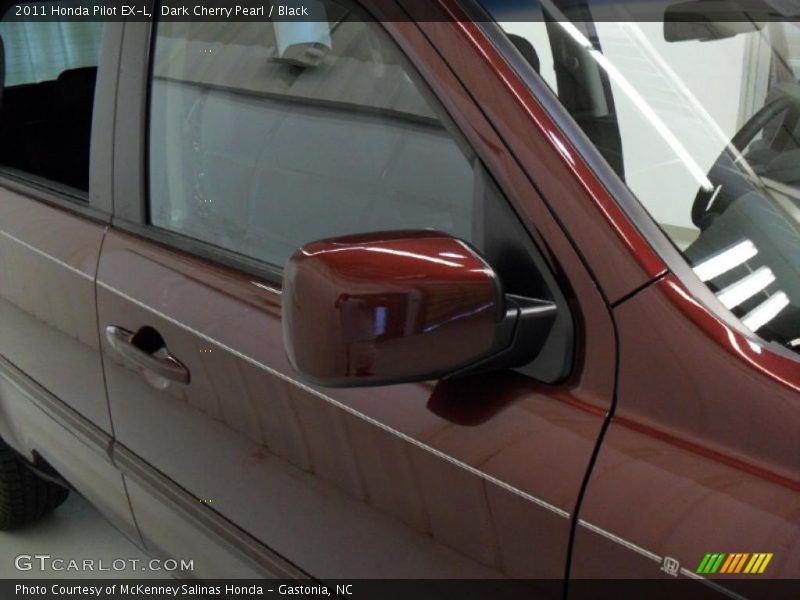 Dark Cherry Pearl / Black 2011 Honda Pilot EX-L