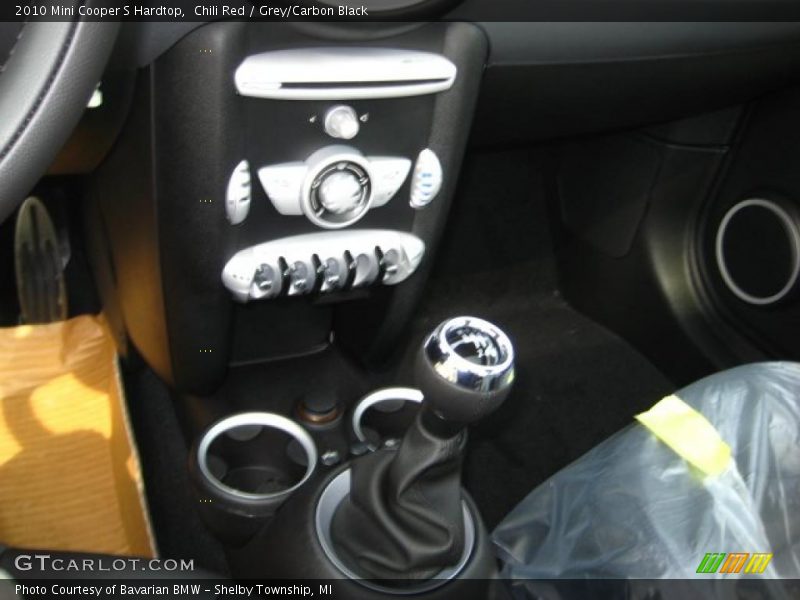 Chili Red / Grey/Carbon Black 2010 Mini Cooper S Hardtop