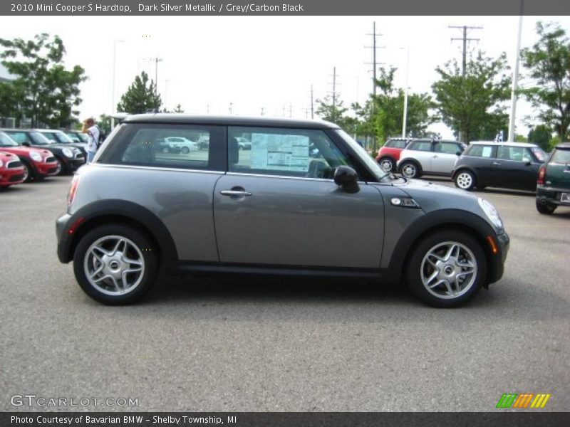 Dark Silver Metallic / Grey/Carbon Black 2010 Mini Cooper S Hardtop