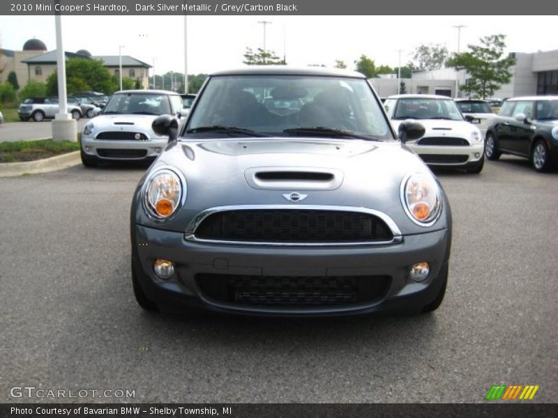 Dark Silver Metallic / Grey/Carbon Black 2010 Mini Cooper S Hardtop